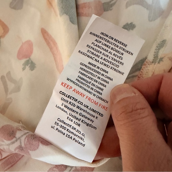 Modcloth Collectif Summer Vegetable Garden Print Fit Flare, Swing Skirt Dress,16 - Picture 10 of 16